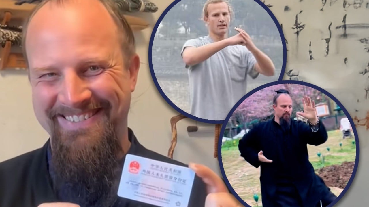 US man gains Chinese residency after 15 years in country, learns martial arts, Taoism