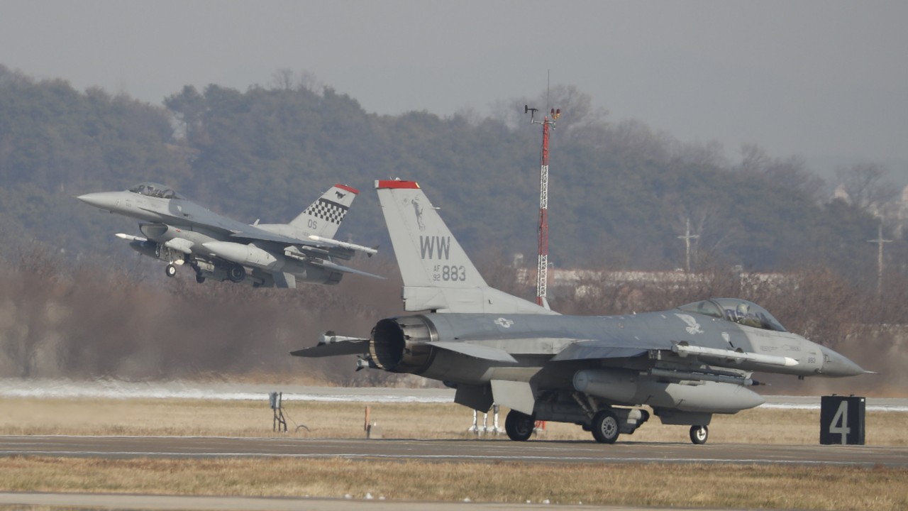 South Korea probes claim Chinese teen caught filming F-16s is son of security official