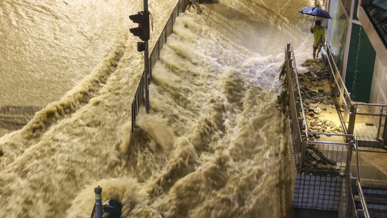 Hong Kong to test flood scheme at 5 road sections hit by 2023 rainstorm chaos