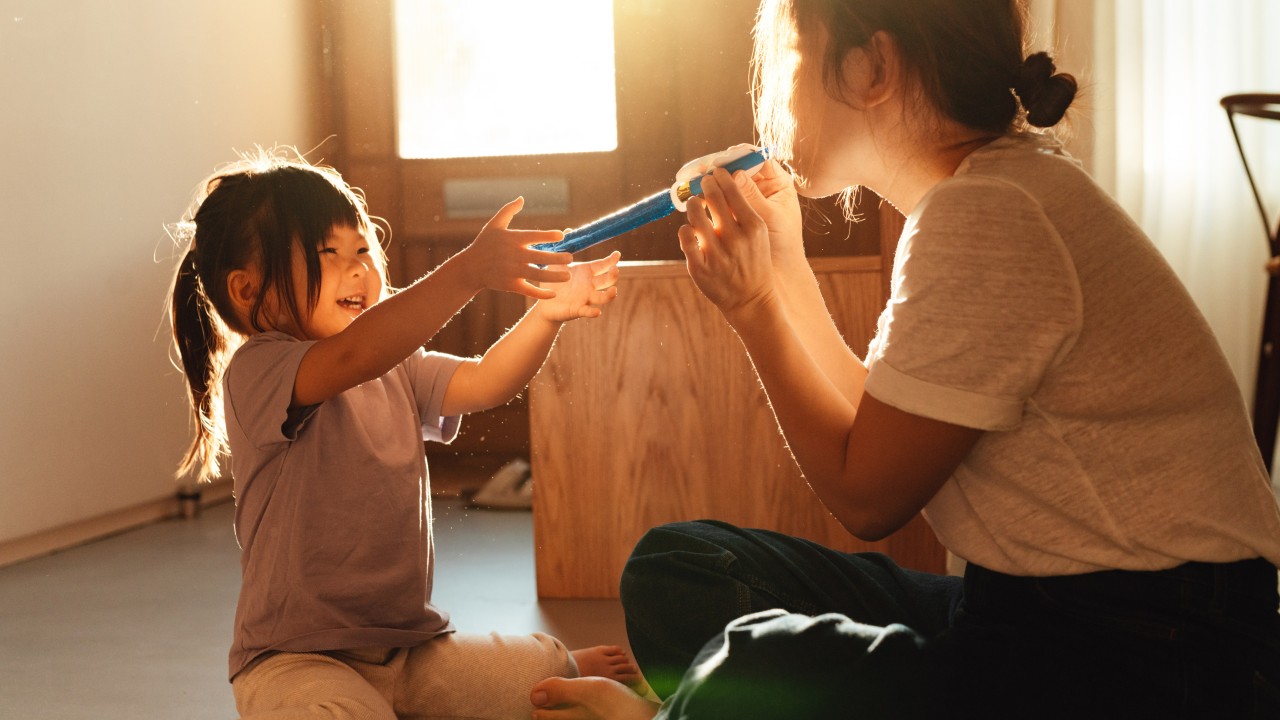 Why has the number of community nannies in Hong Kong plunged in the past year?
