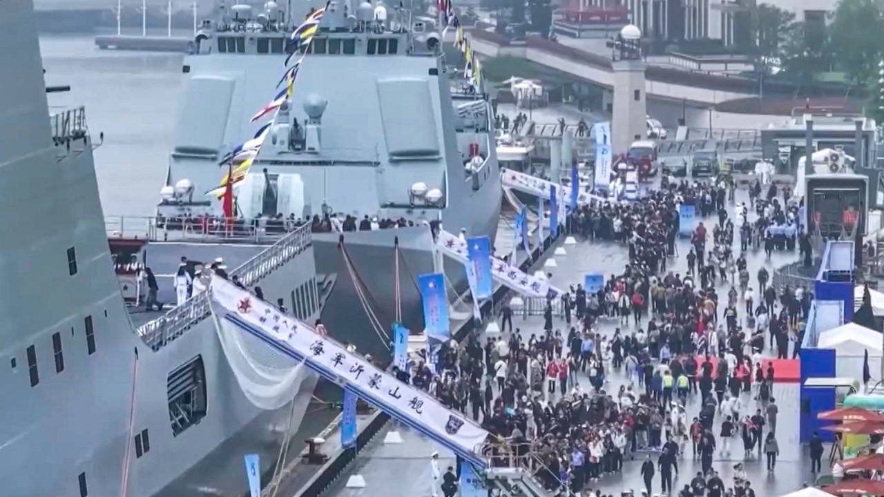 Trump ‘panicking’ over tariffs, China’s biggest warships on show: SCMP daily highlights