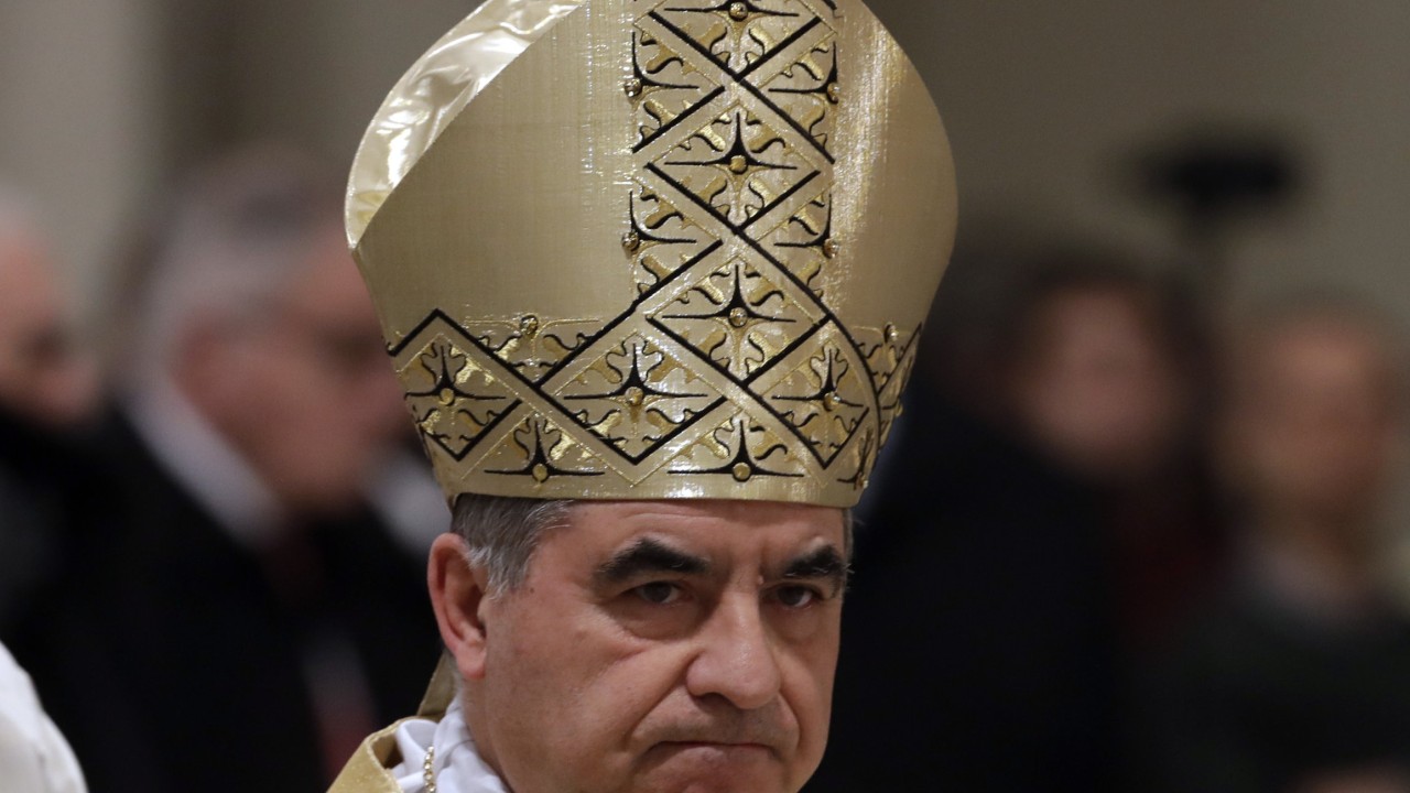 Disgraced Cardinal Becciu withdraws from conclave to elect pope for ‘the good of the church’