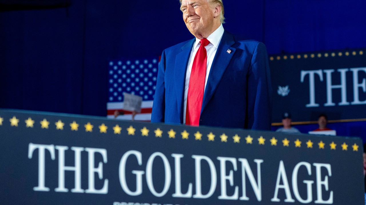 Trump hails tariffs – but list of achievements from his administration barely mentions them