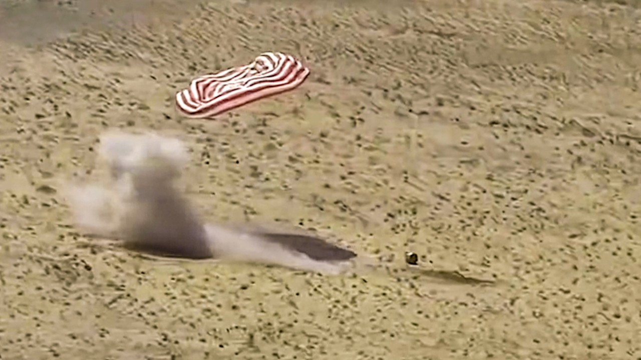 China’s Shenzhou-19 astronauts return home after forced landing site switch