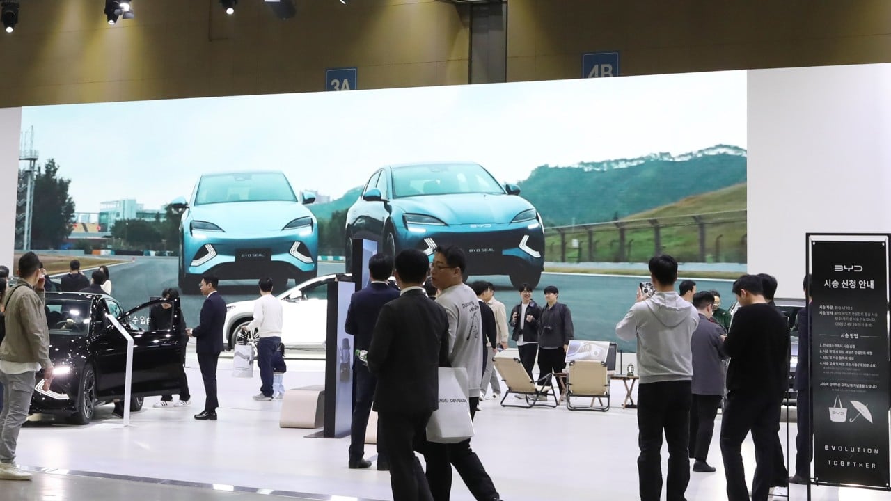 BYD and Chinese EV peers eye South Korea as export market