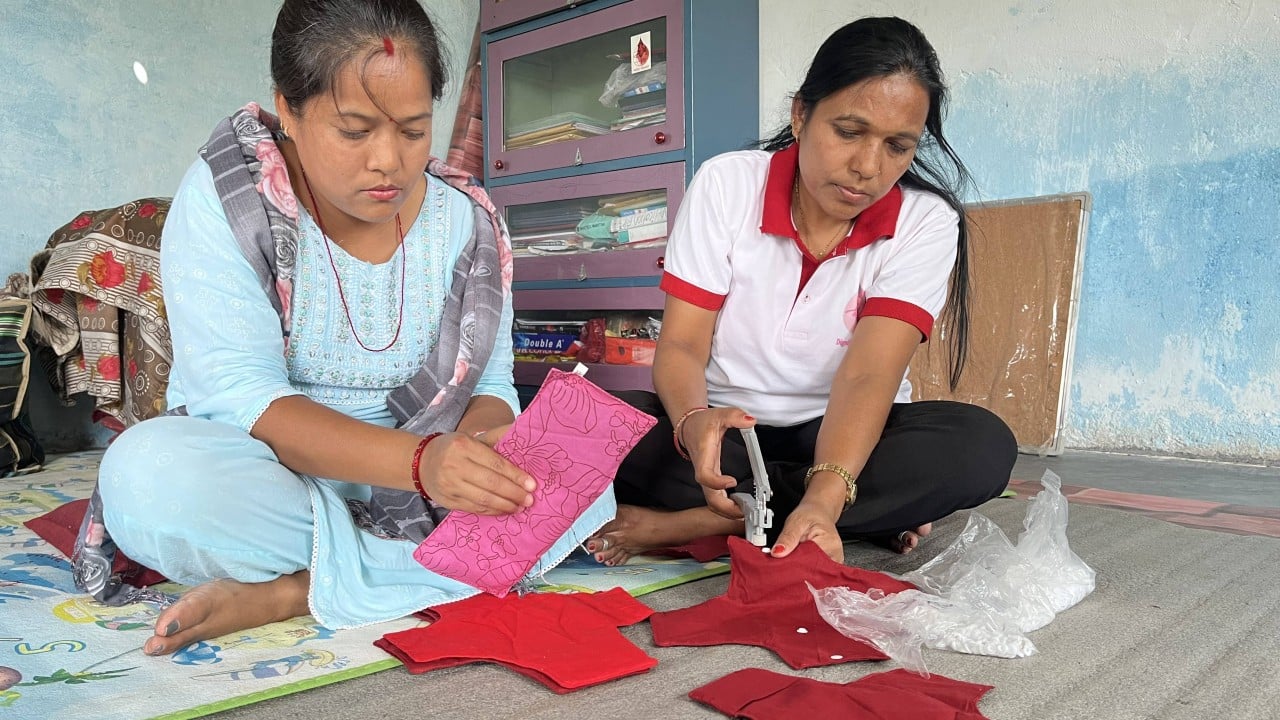 ‘Green menstruation’: Nepal’s activists tackle pad pollution for women’s health