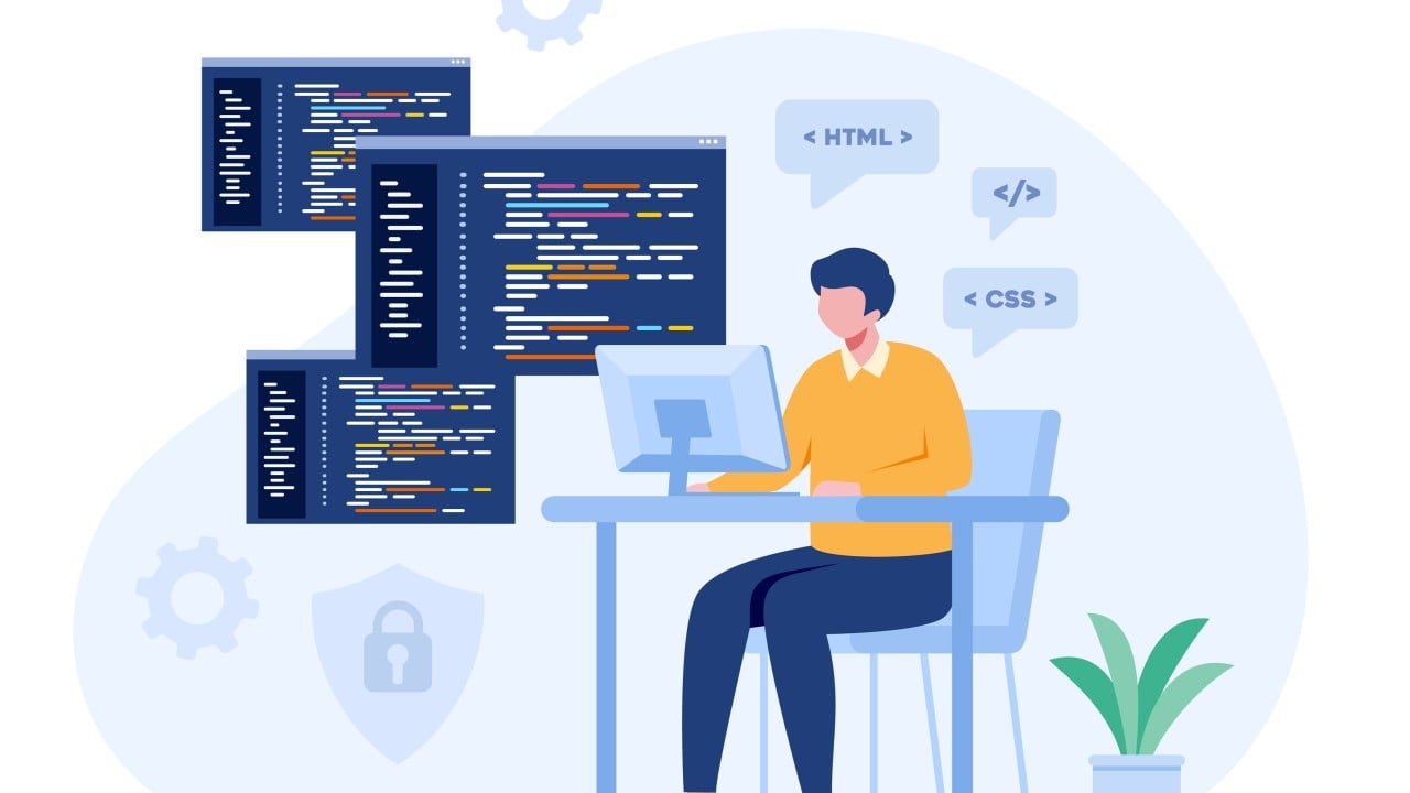 How to build a website with programming languages HTML, CSS and JavaScript