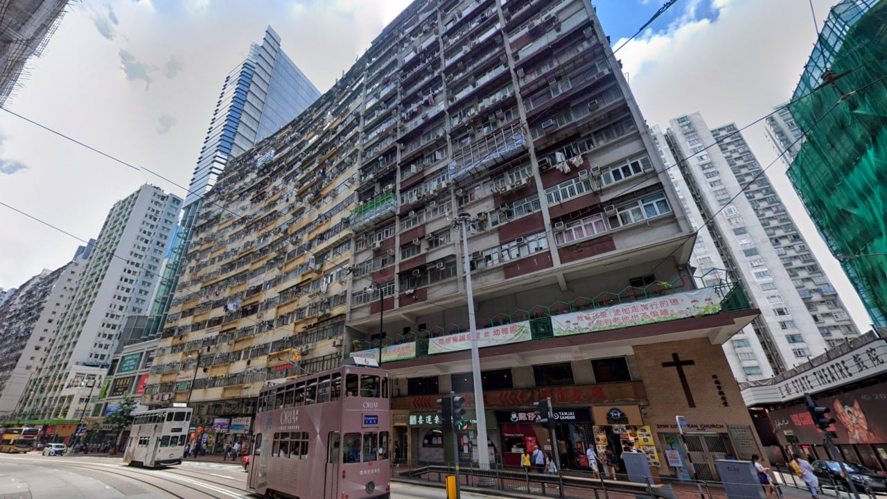 Hong Kong police arrest man after falling window injures passer-by in North Point