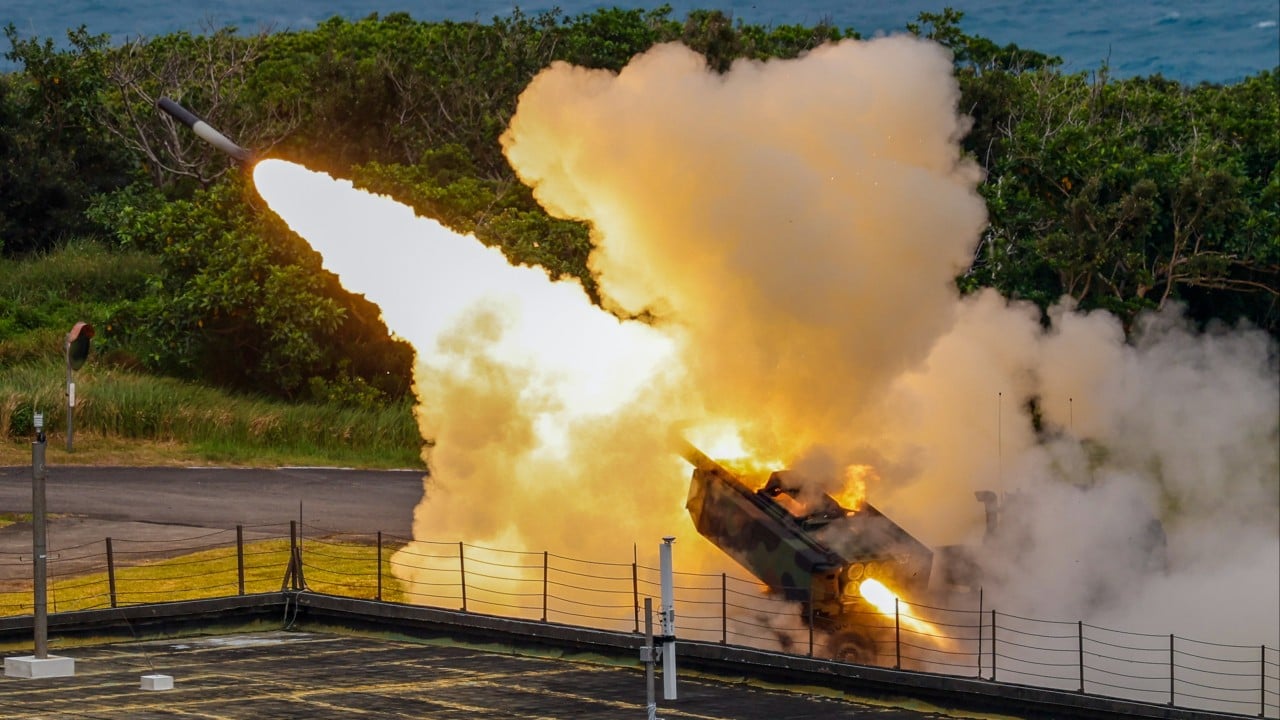 Taiwan tests its new US-made Himars rocket systems for the first time