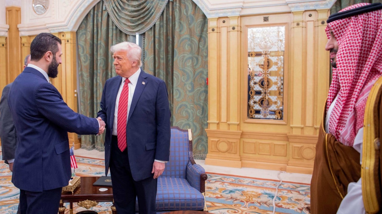 Trump meets Syria’s rebel leader Sharaa, urges him to establish Israel ties