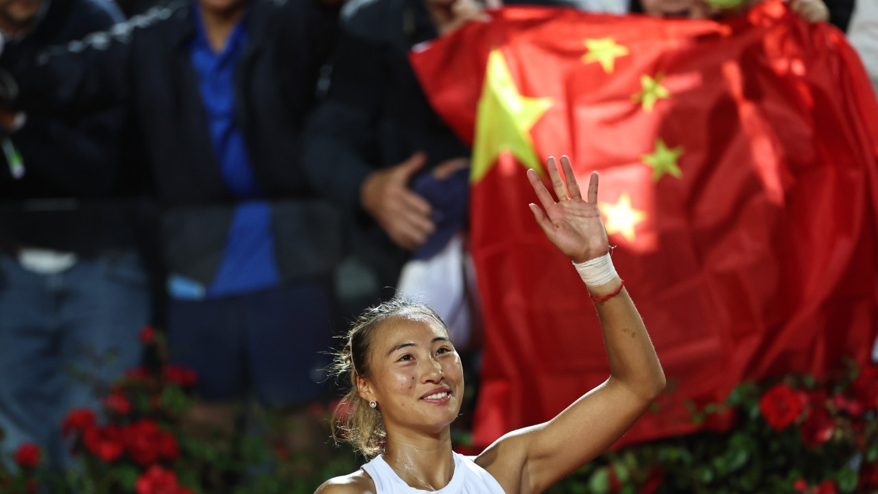 Zheng Qinwen hails her first-ever win over Aryna Sabalenka: ‘Finally, I broke through’