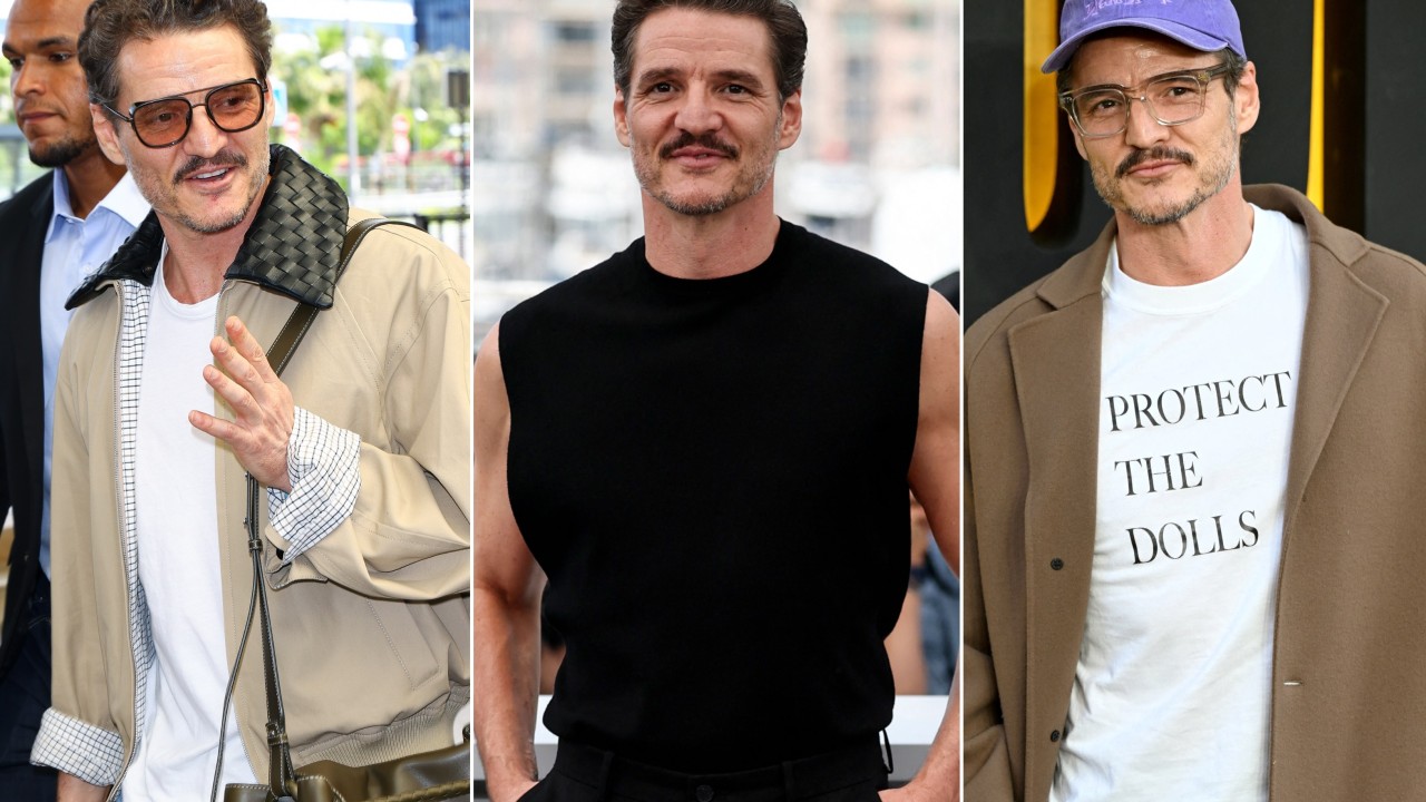Pedro Pascal’s hot looks at Cannes: The Last of Us actor stunned with his bare arms, exposed chest and Bottega air travel wear – plus his trans ally shirt at a Marvel premiere