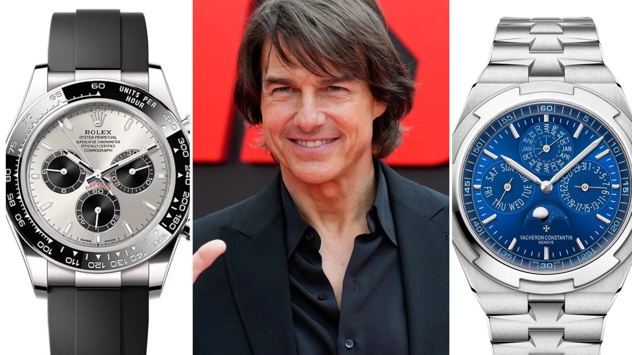 Tom Cruise’s luxury watch collection, from rare Rolexes to Cartiers