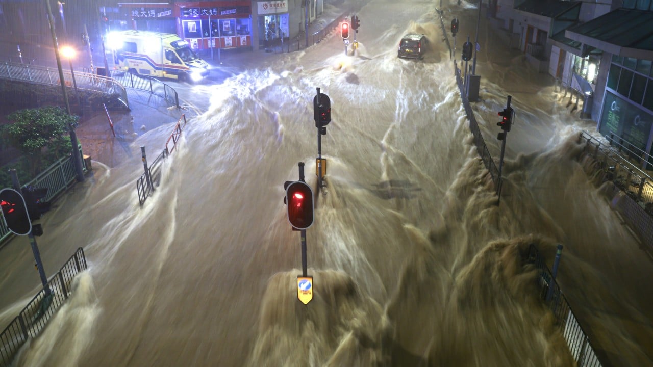 Hong Kong to spend HK$300 million on flood-control steps to protect from megastorms