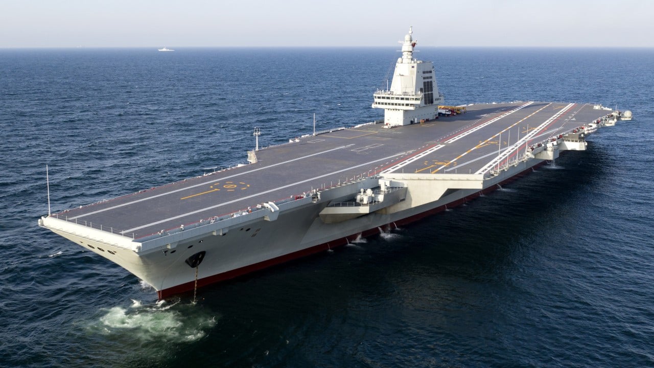China’s advanced Fujian carrier conducts ‘intensive’ eighth sea trial