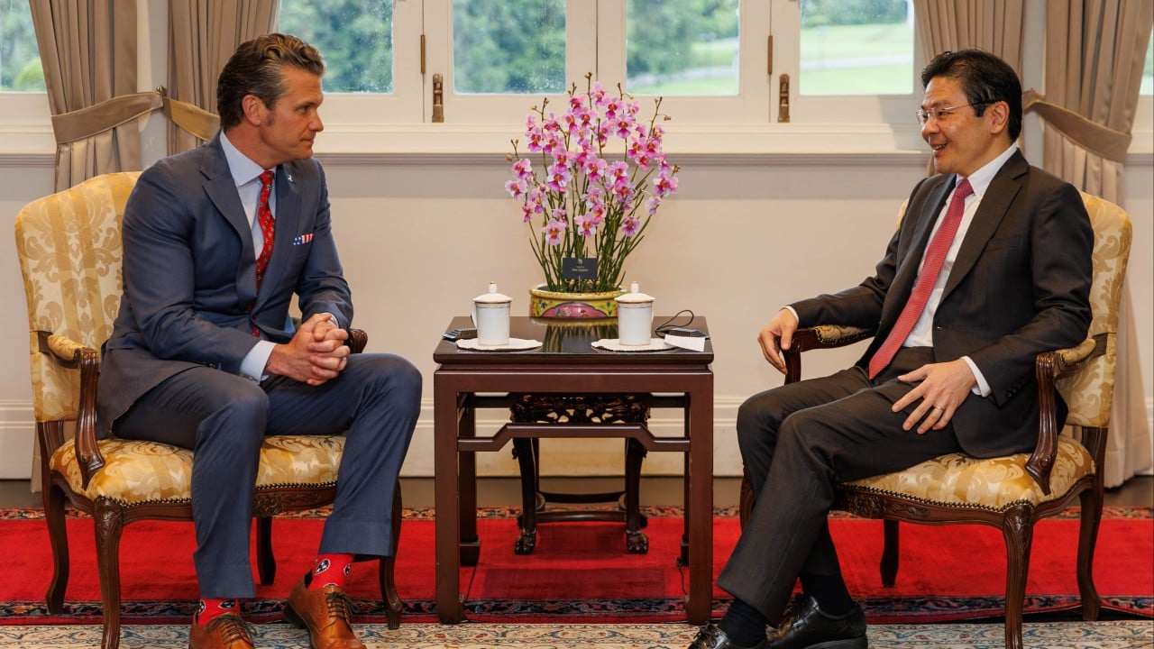 US defence chief Hegseth meets Singapore PM Wong, reaffirms strong defence ties