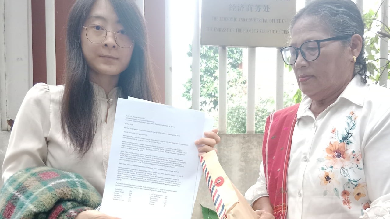 Indonesian villagers urge China to stop funding mine project after permit loss