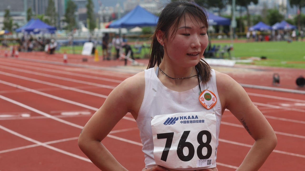 Hong Kong sprinter Leung holds back tears of disappointment despite 100m win