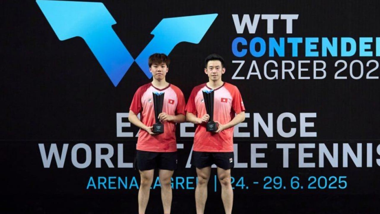 Hongkongers aim to challenge mainland China table tennis dominance after WTT win