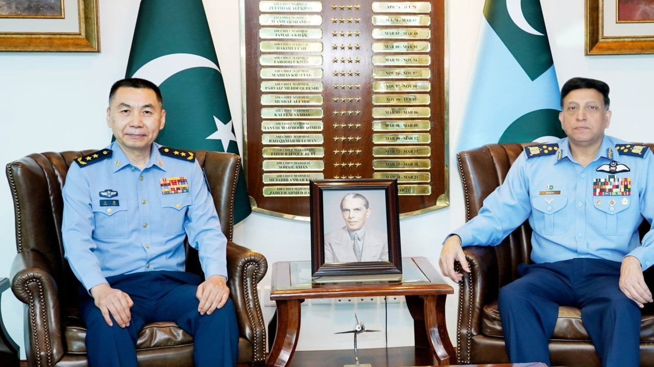 Chinese and Pakistani air chiefs seek military synergy