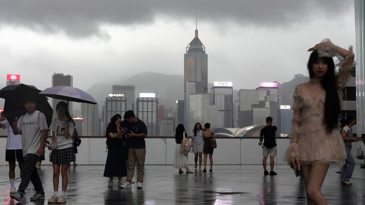 Why have severe storms hit Hong Kong despite lower cyclone intensity?