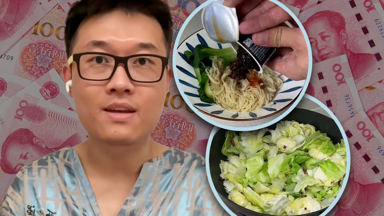 Frugal Chinese man spends under US$1 per meal, saving to buy flat, car for parents