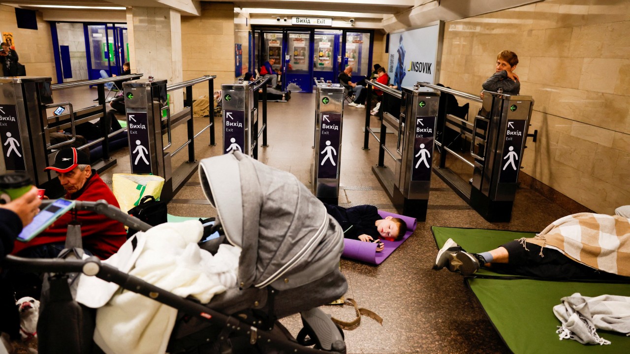 Ukraine capital hit by ‘massive’ Russian strikes as diplomatic efforts stall