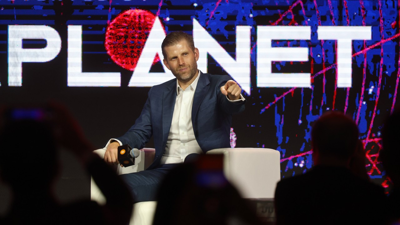 Eric Trump hails China’s crypto power at Hong Kong’s bitcoin summit