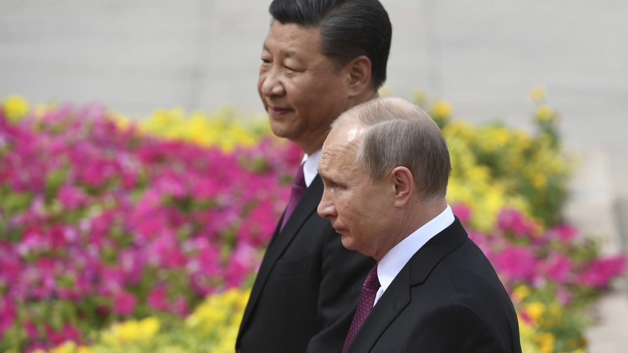 Xi Jinping and Vladimir Putin meet for talks in Beijing