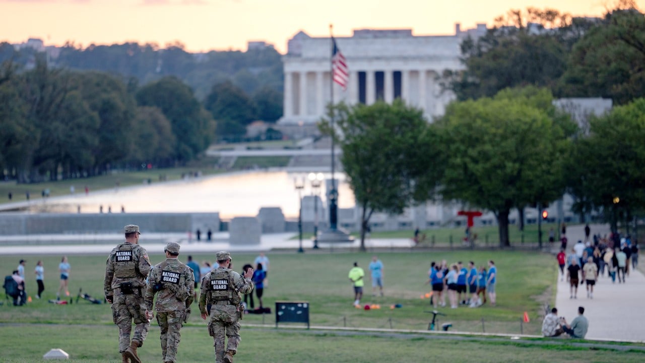 Washington DC sues over Trump’s deployment of National Guard