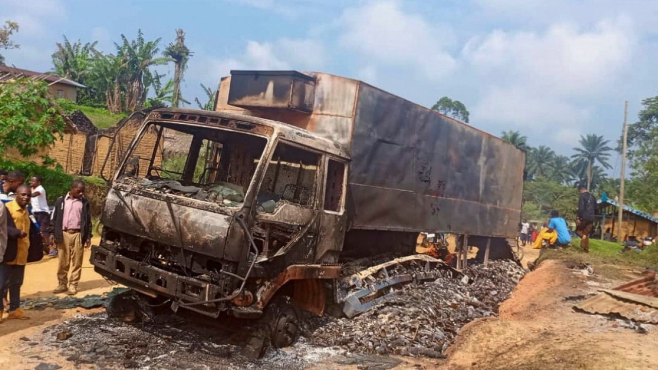 Dozens slaughtered in gun and machete attack at DR Congo funeral