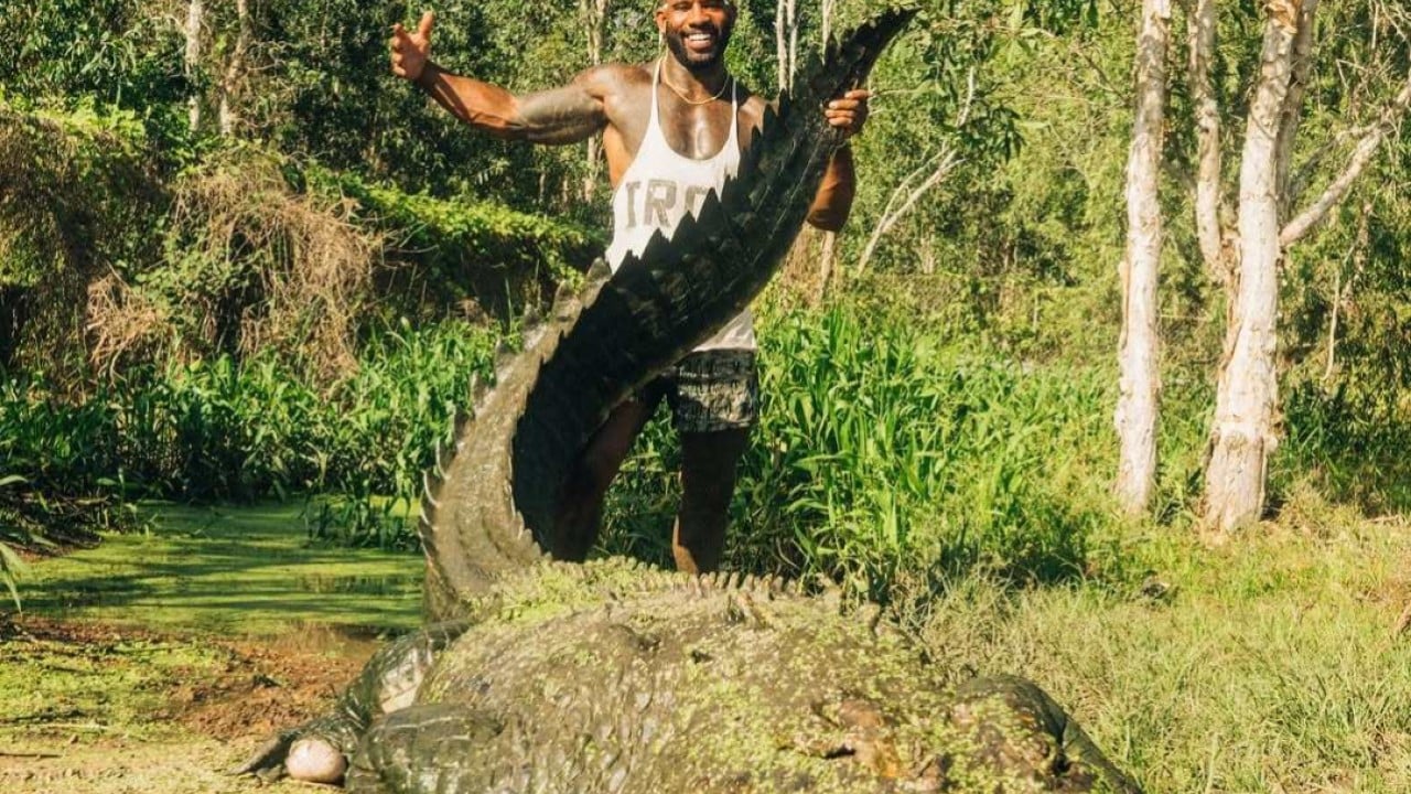 Australia tears into crocodile-grabbing US influencer Mike Holston