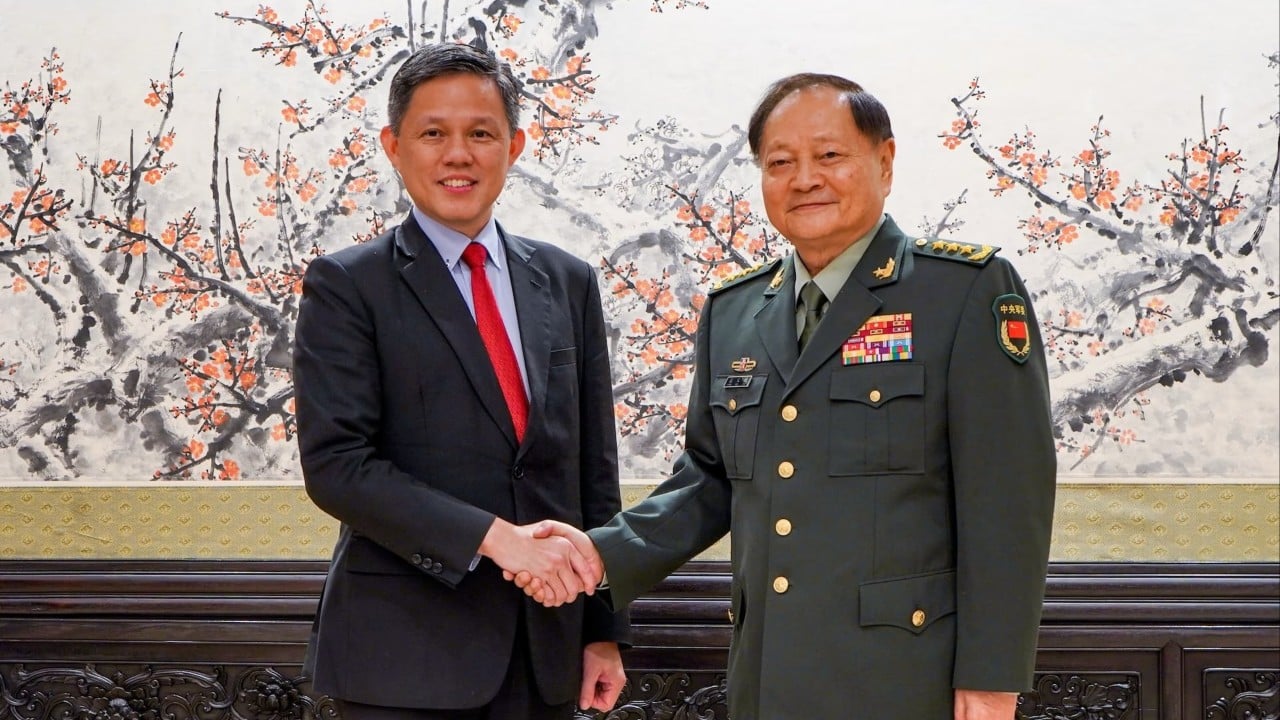 China will work with Singapore on regional stability, top military officer says