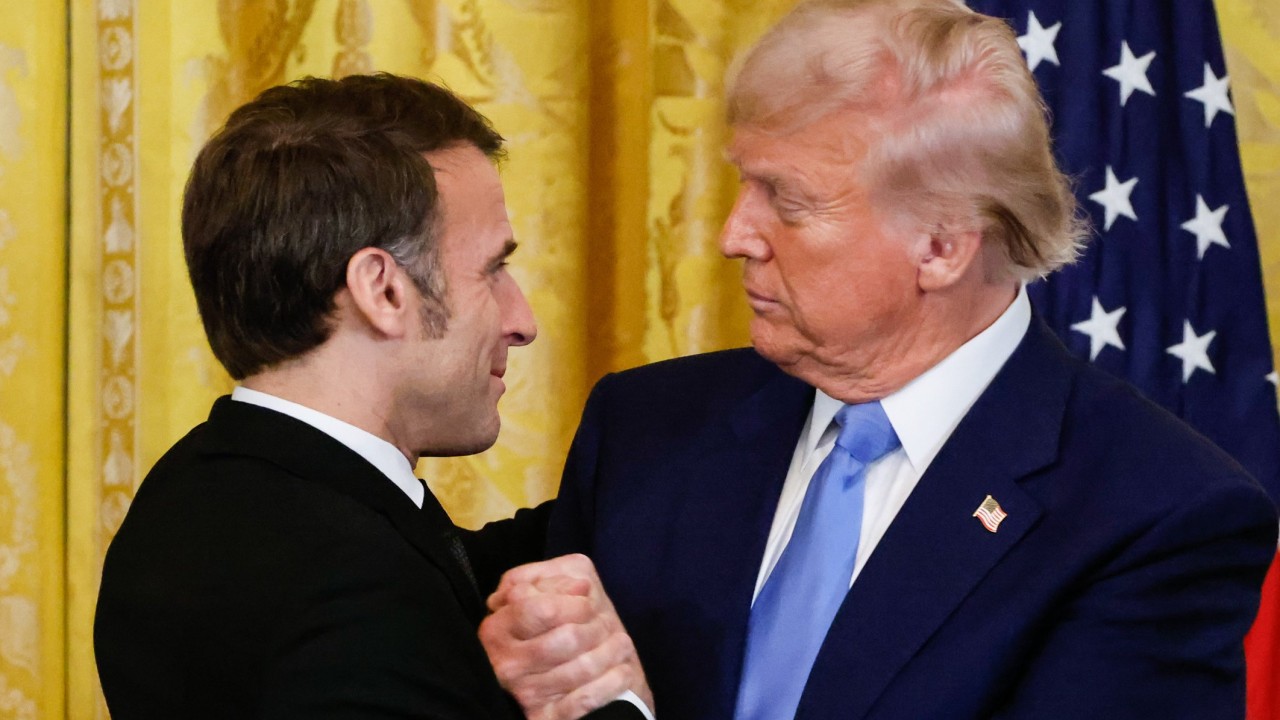 France’s Macron is stopped by New York police and calls … Trump