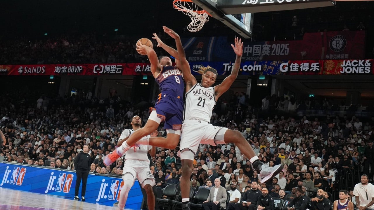 NBA China Games return as Phoenix Suns surge back to beat Brooklyn Nets in Macau