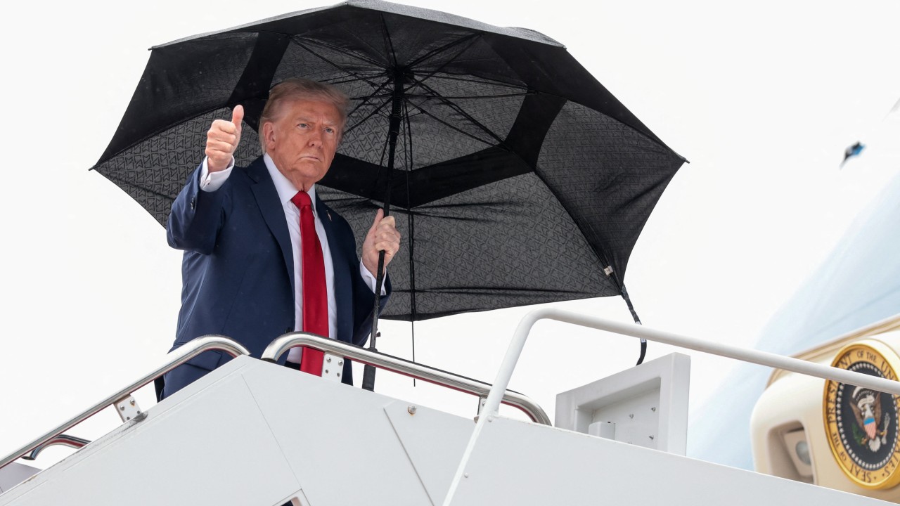 Trump says Gaza ‘war is over’ as he heads to Middle East on high-stakes peace trip