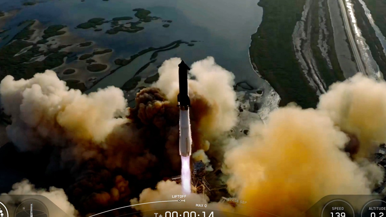 SpaceX launches another test flight of its mega Starship rocket