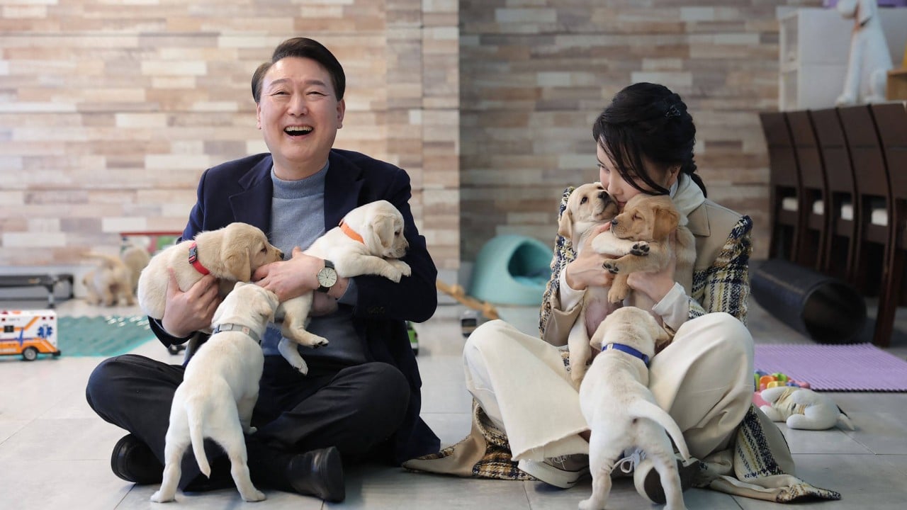 South Korea’s Yoon and wife ask for their pets to get special treatment in Paris