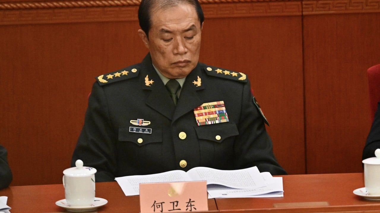China’s No 2 general He Weidong expelled from the Communist Party