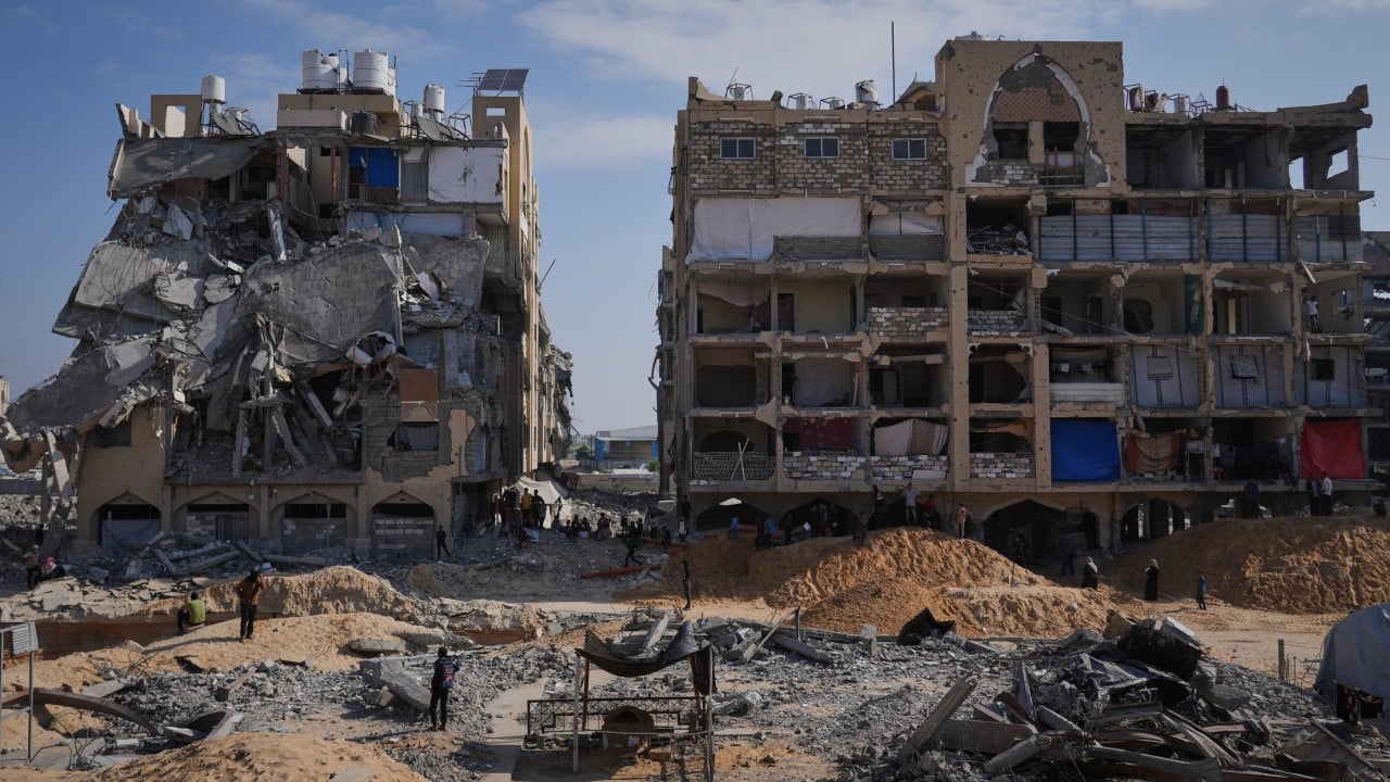 Israel attacks Gaza, blames Hamas for threatening ceasefire