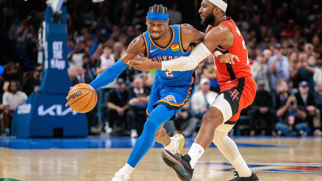Shai Gilgeous-Alexander leads Thunder past Rockets in season-opening thriller