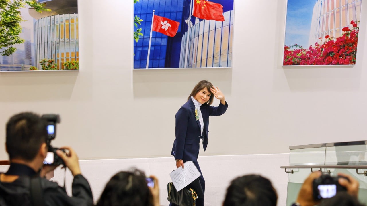 Outspoken Hong Kong lawmaker Doreen Kong, 55, will not seek second Legco term