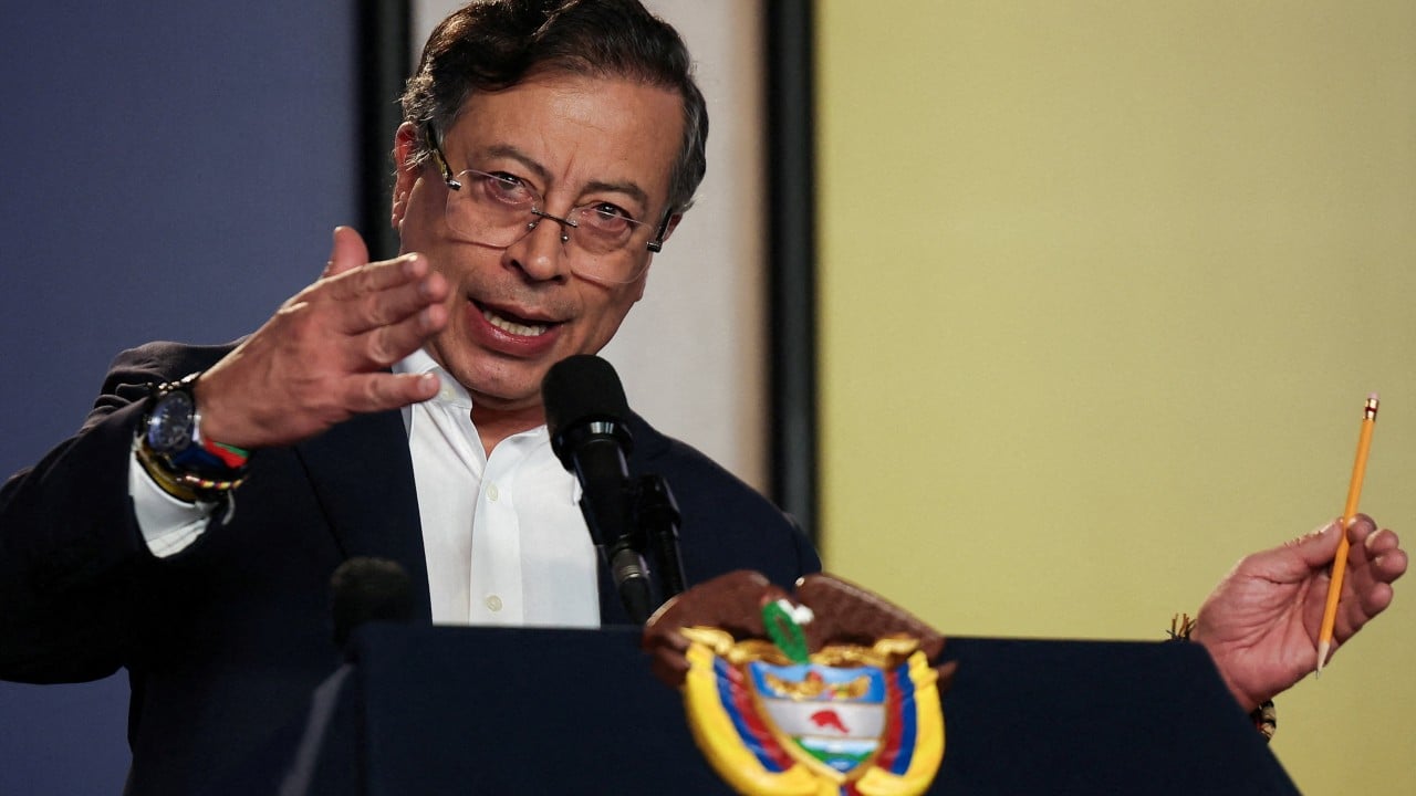 US sanctions Colombia president over drugs, amid escalating row with Trump