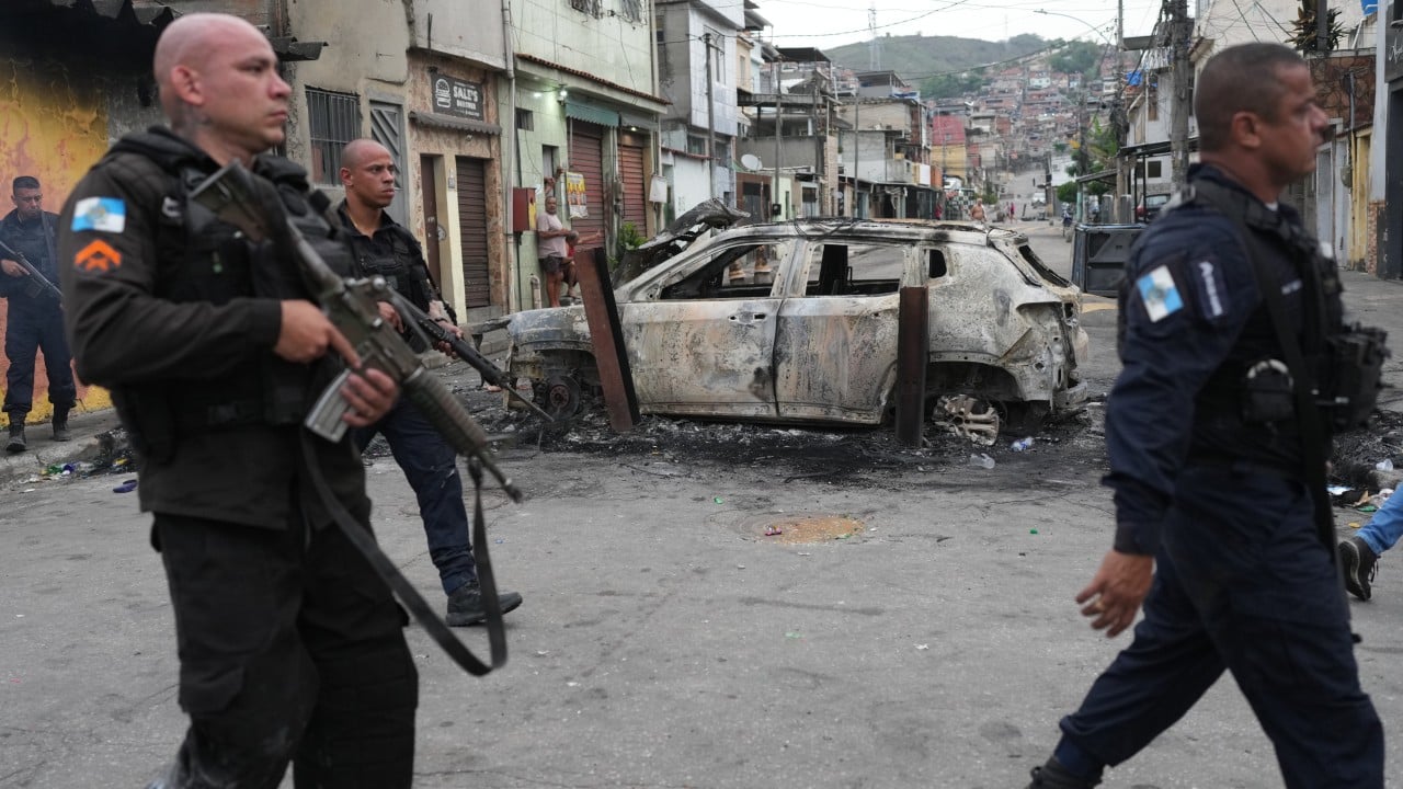 Dozens killed in warlike drug raids in Brazil’s Rio de Janeiro
