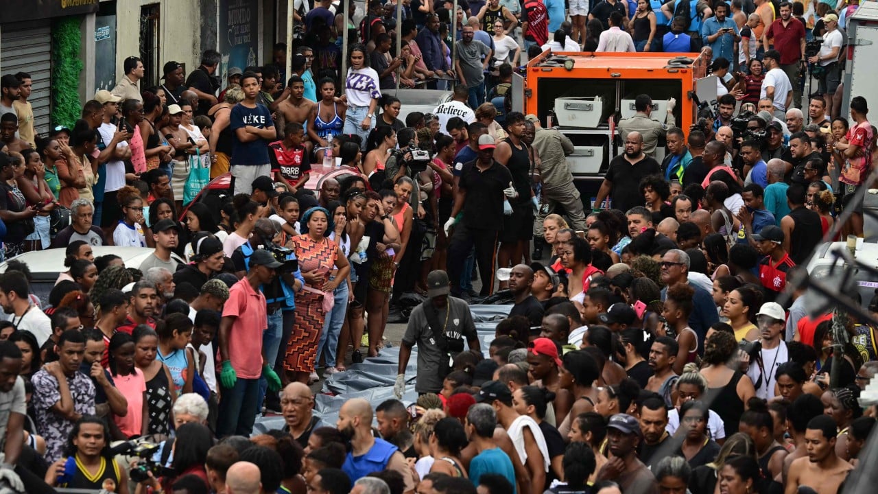 Corpses line street, protests erupt after Rio’s deadliest police raid kills 119