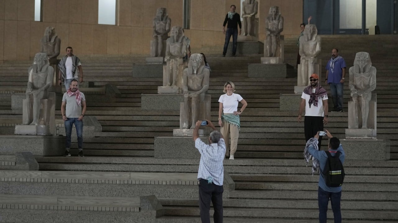After delays, mammoth Grand Egyptian Museum by the Pyramids is finally opening