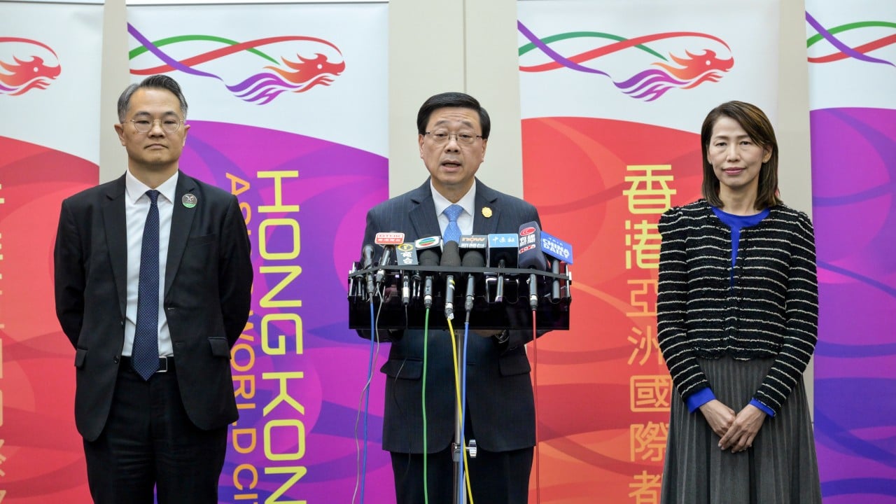 Hong Kong leader John Lee vows full support for Apec meeting in Shenzhen