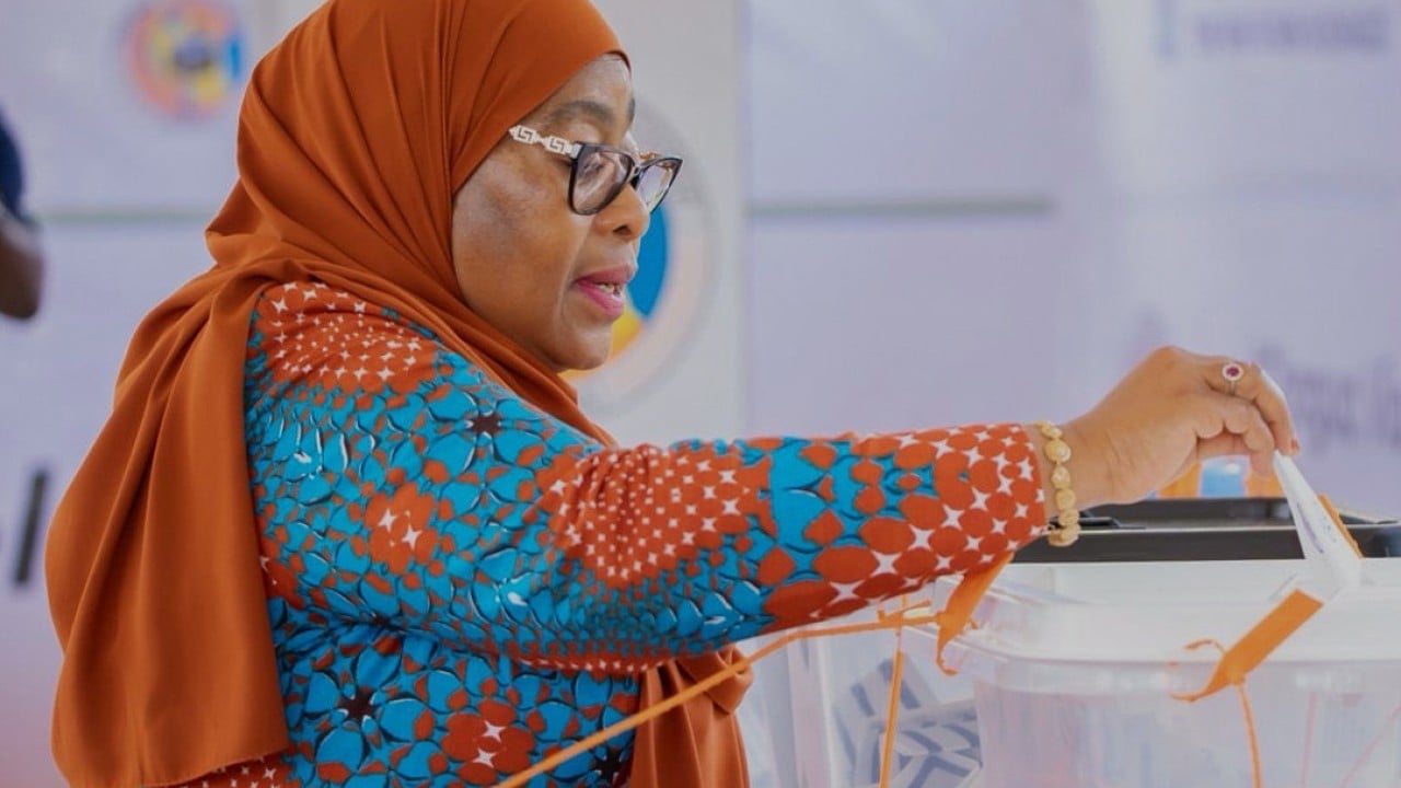 Tanzanian president wins in landslide after deadly protests