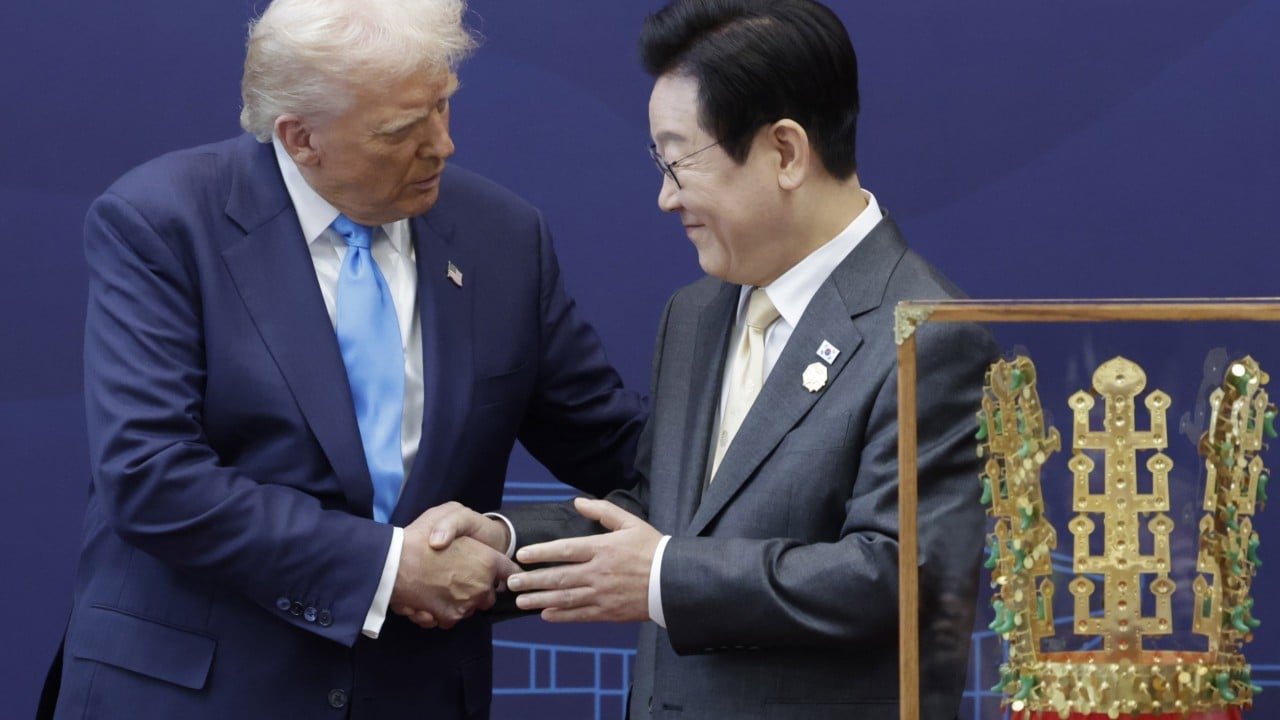 ‘Not funny’: South Koreans unamused by US jokes about Trump’s gold crown gift