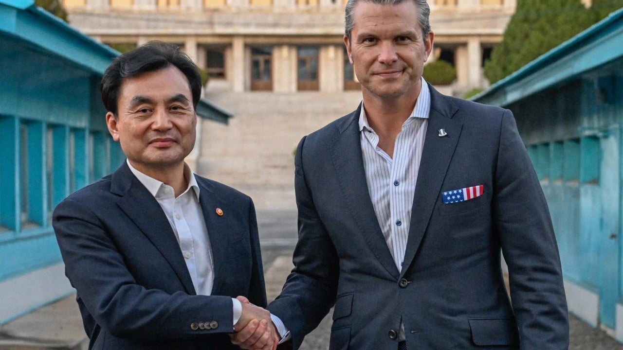 Hegseth visits DMZ, as US seeks flexible South Korea troops  to counter China